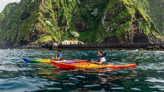 Sea Kayaking at Ribeira Quente: Furnas' Coast on the Water