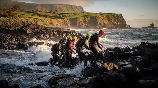Coasteering & Coastal Walking in Mosteiros: What to Expect